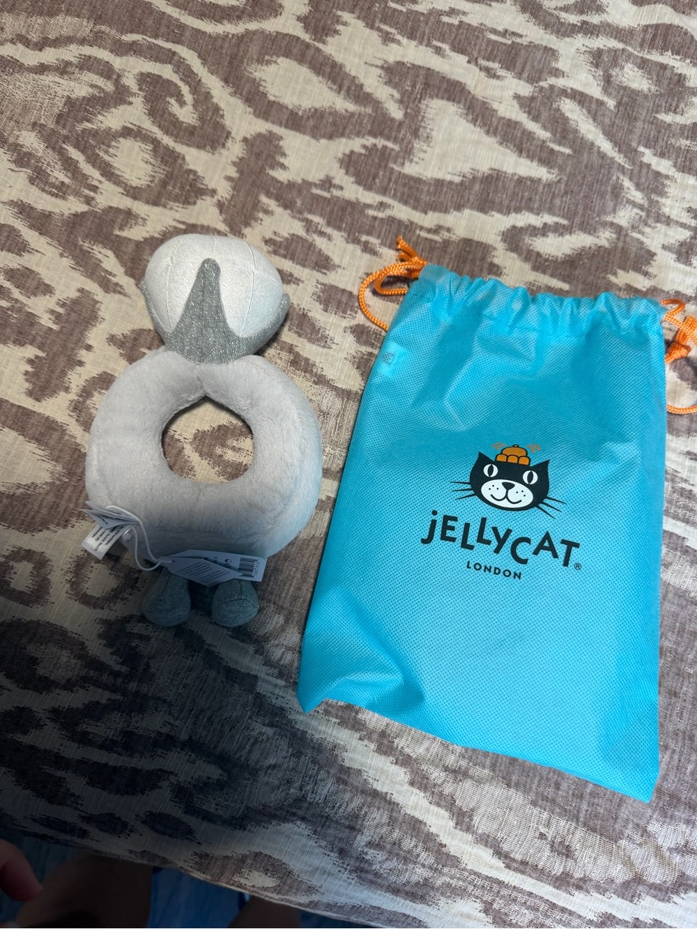 Jelly cat engagement - wedding ring stuffed animal
